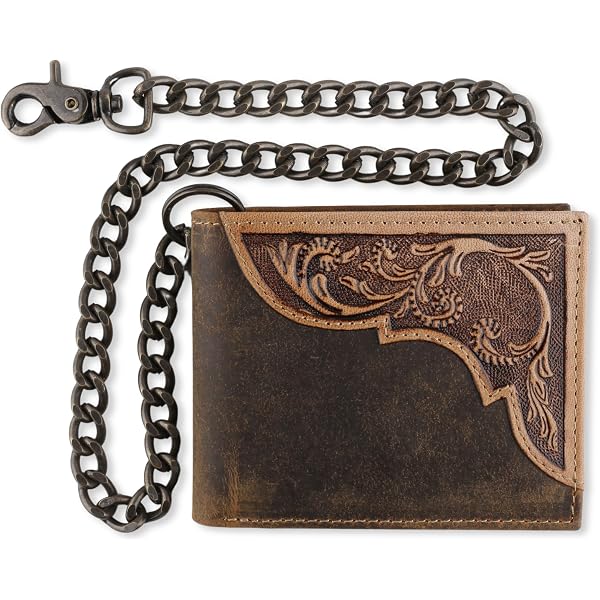 Amazon.com: Men's Lucky 13 Traditional Speed Embossed 6” Chain